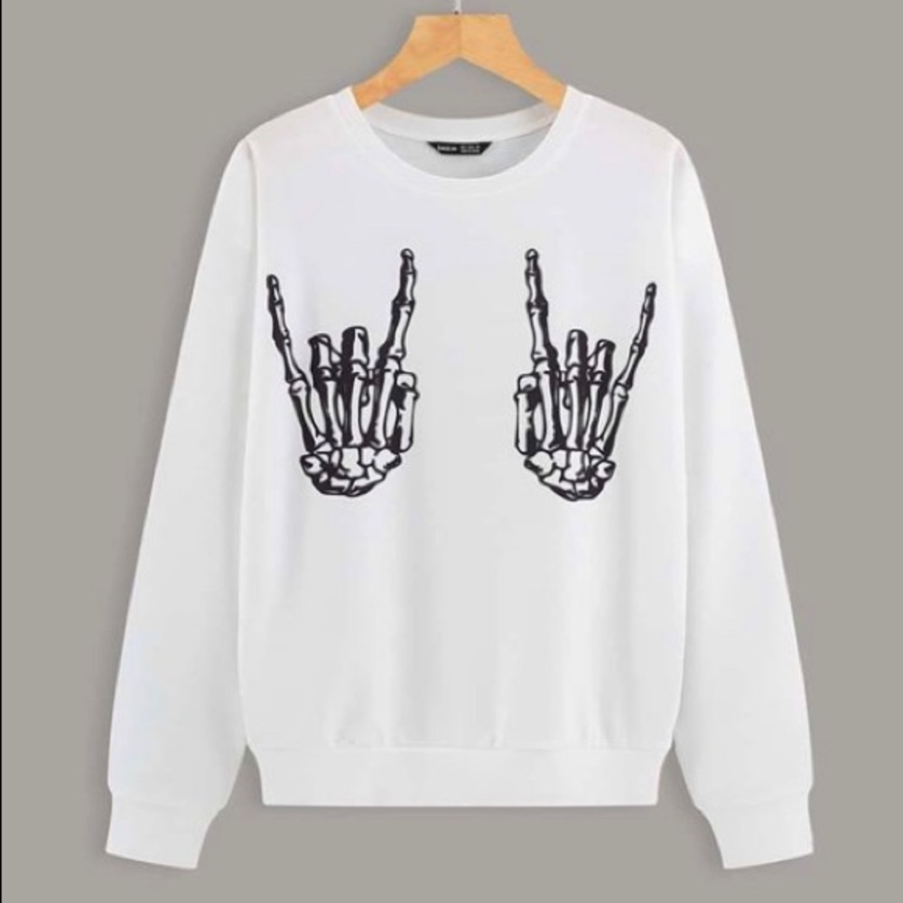 Skeleton sweater